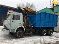 Металловоз КАМАЗ 43118 с манипулятором LIV